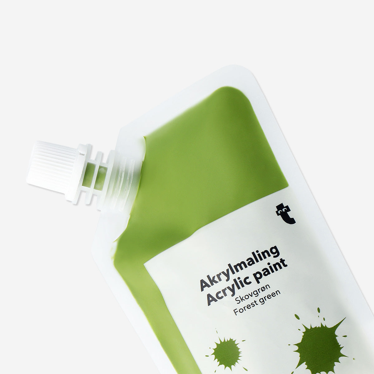 PAINT POUCH ACRYLIC FOREST GREEN 80 ML