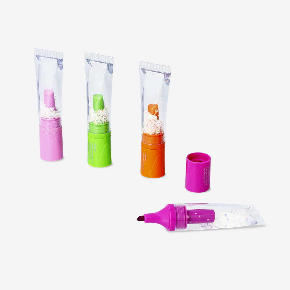 HIGHLIGHTERS LIPGLOSS 4 PCS