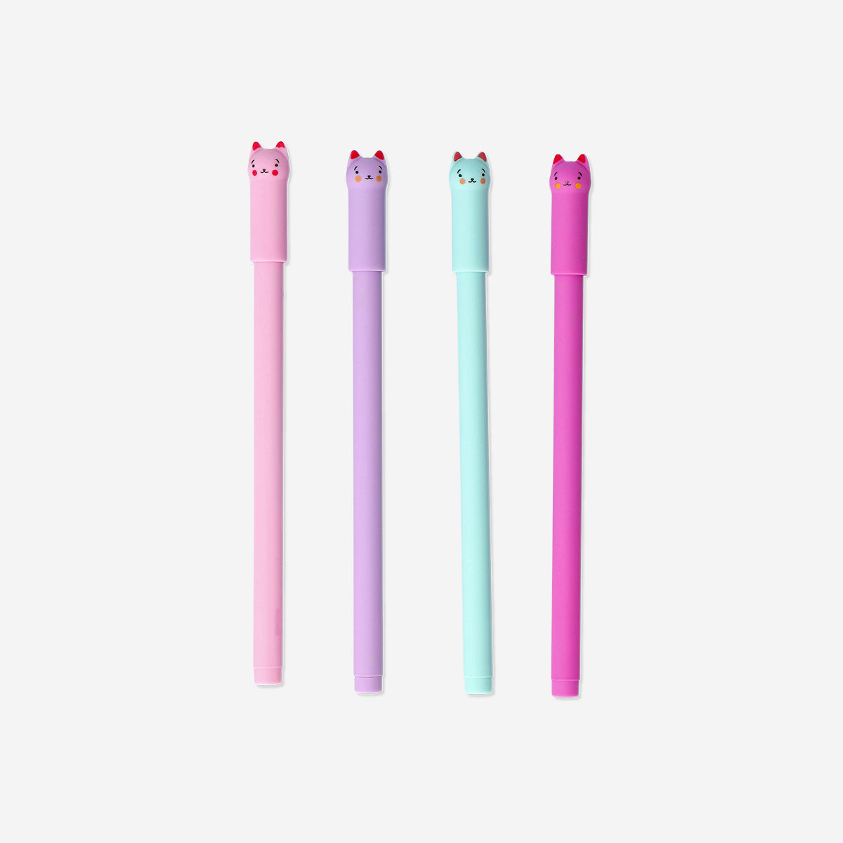 PEN CAT BALLPOINT 4 PCS