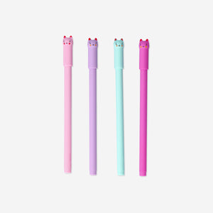 PEN CAT BALLPOINT 4 PCS