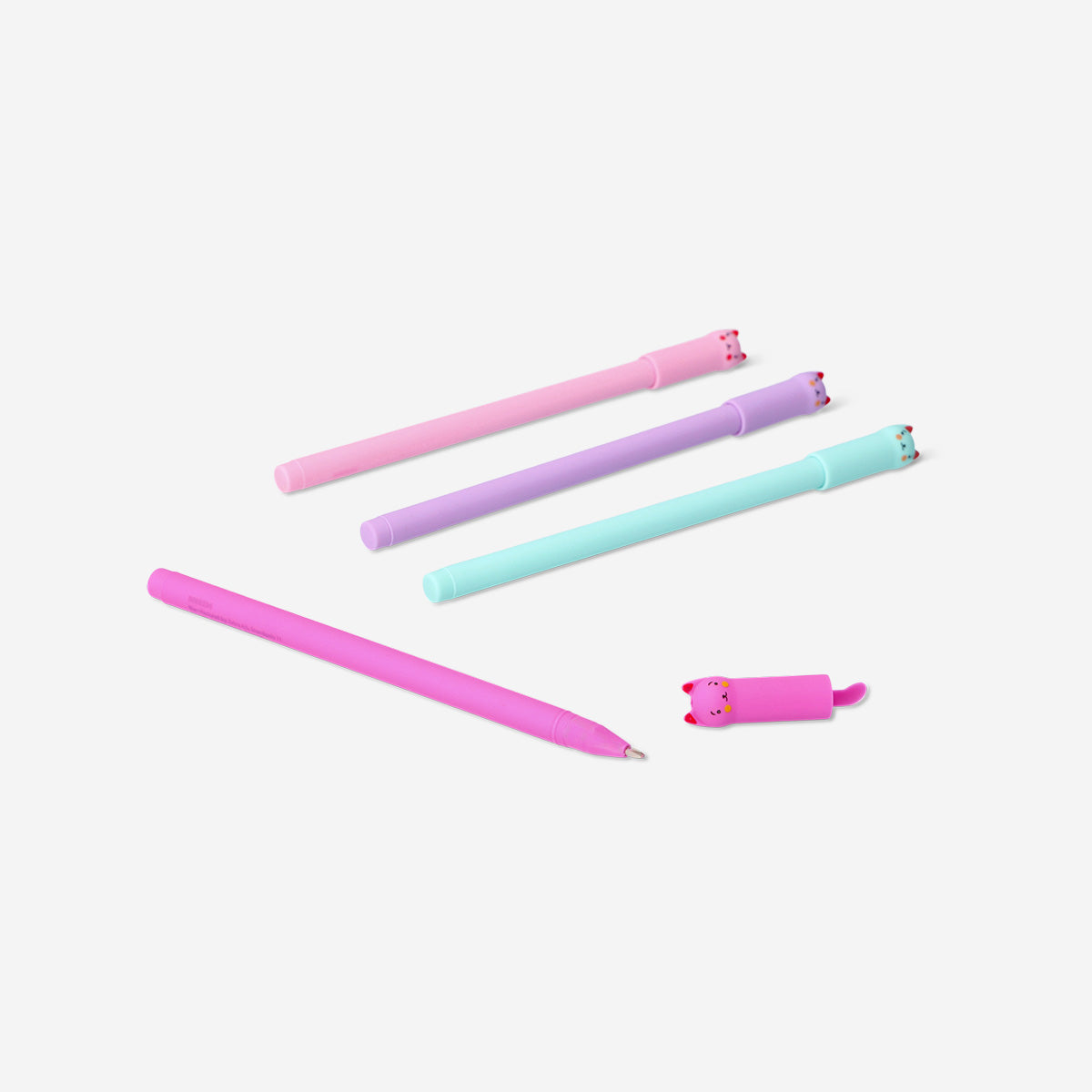 PEN CAT BALLPOINT 4 PCS