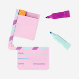 HIGHLIGHTERS CLIPBOARD 3 PCS