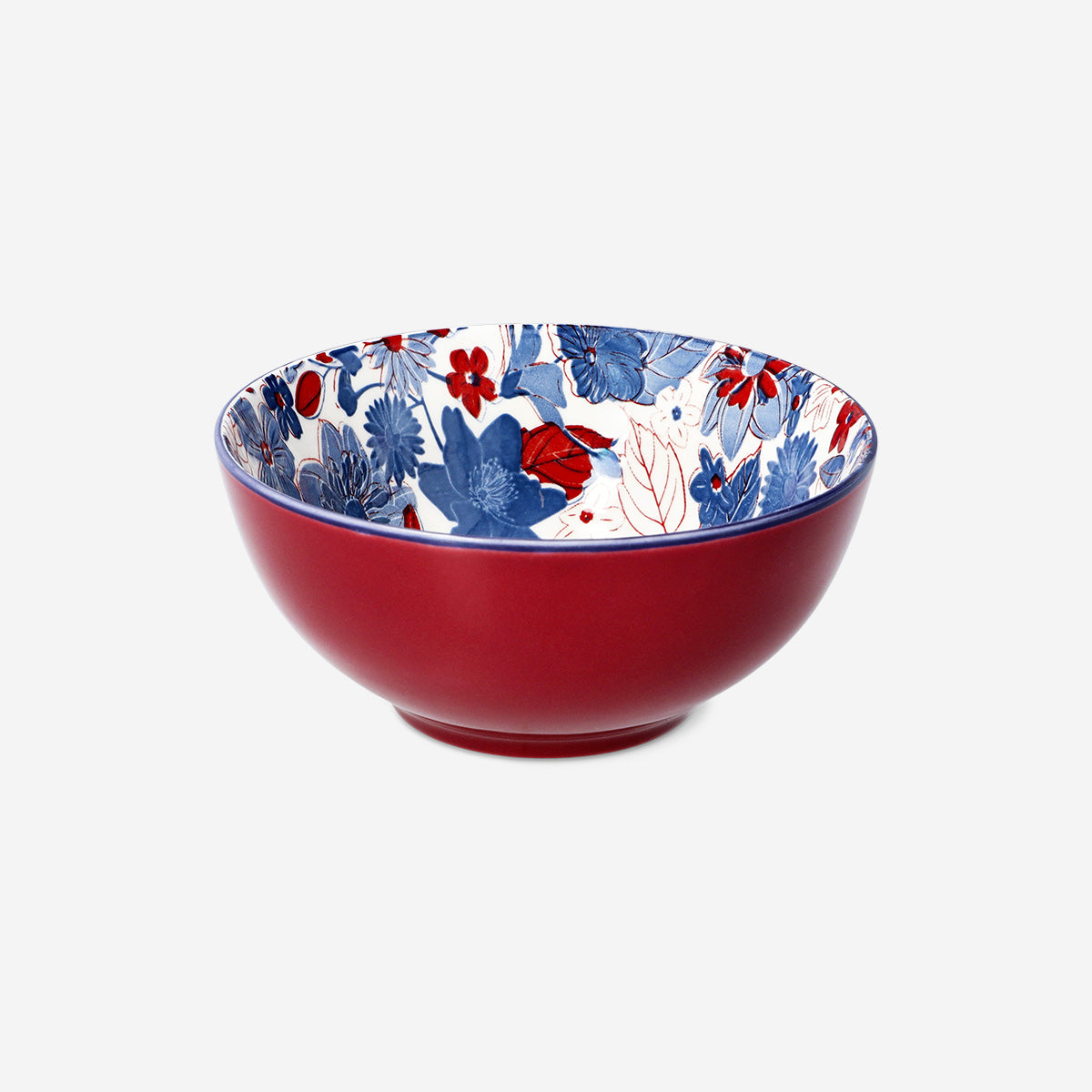 BOWL FLOWER PRINT LARGE