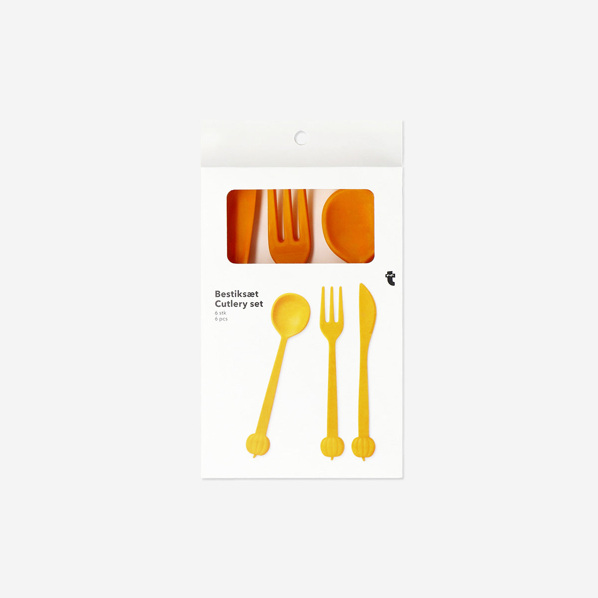CUTLERY PLASTIC FALL FEAST 6PCS