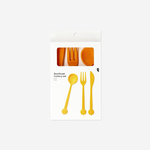 CUTLERY PLASTIC FALL FEAST 6PCS