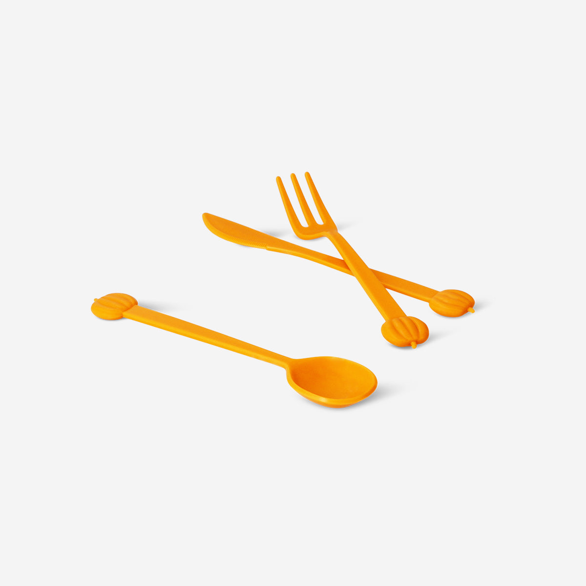 CUTLERY PLASTIC FALL FEAST 6PCS