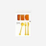 CUTLERY PLASTIC FALL FEAST 6PCS