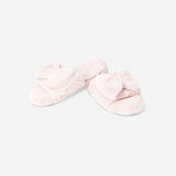 Pembe Fiyonk Detaylı Peluş Terlik 38/39