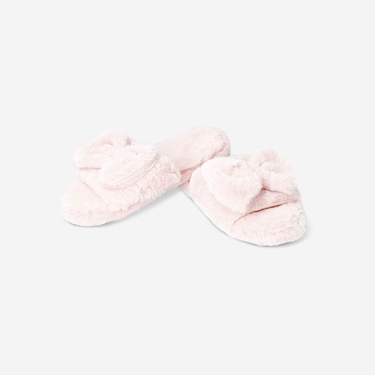 Pembe Fiyonk Detaylı Peluş Terlik 38/39
