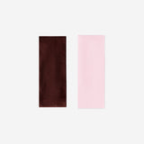 HEADBAND ROSE + BROWN 2 PCS