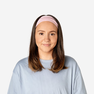 HEADBAND ROSE + BROWN 2 PCS