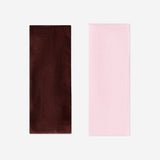 HEADBAND ROSE + BROWN 2 PCS