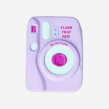 MAKE-UP BRUSH KIT IN SHAPED CAMERA TINBOX 6PCS SET