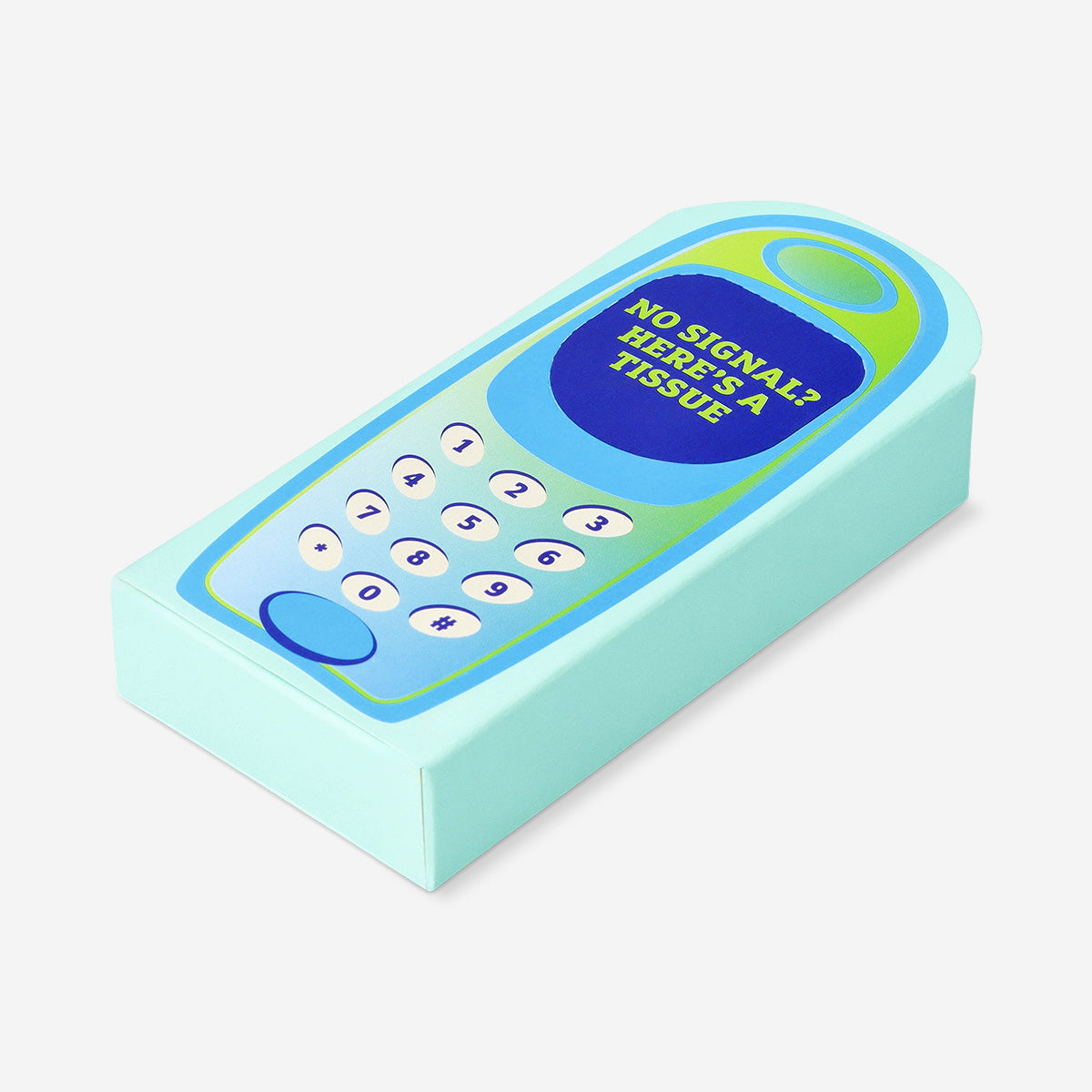 TISSUES FOR POCKET 10PCS 1 PACK TEENS IN RETRO PHONE