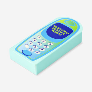 TISSUES FOR POCKET 10PCS 1 PACK TEENS IN RETRO PHONE