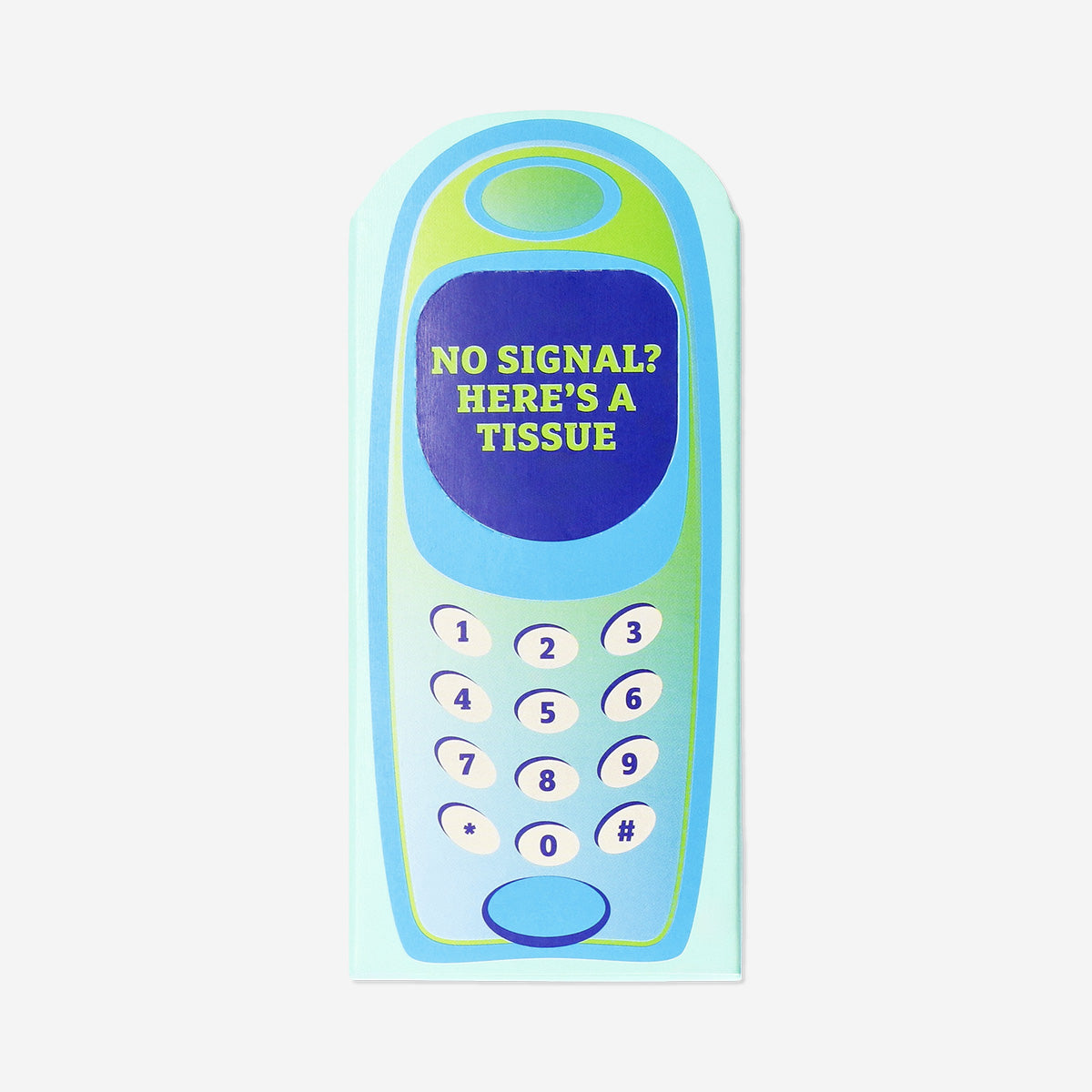 TISSUES FOR POCKET 10PCS 1 PACK TEENS IN RETRO PHONE