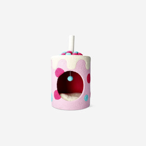Bubble Tea Şeklinde Kedi Yatağı