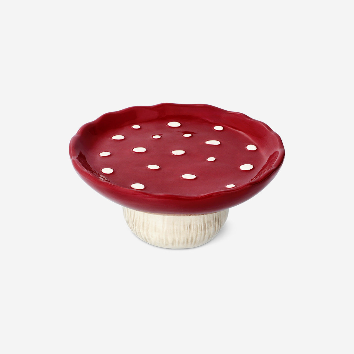 CAKE STAND IN MUSHROOM SHAPE