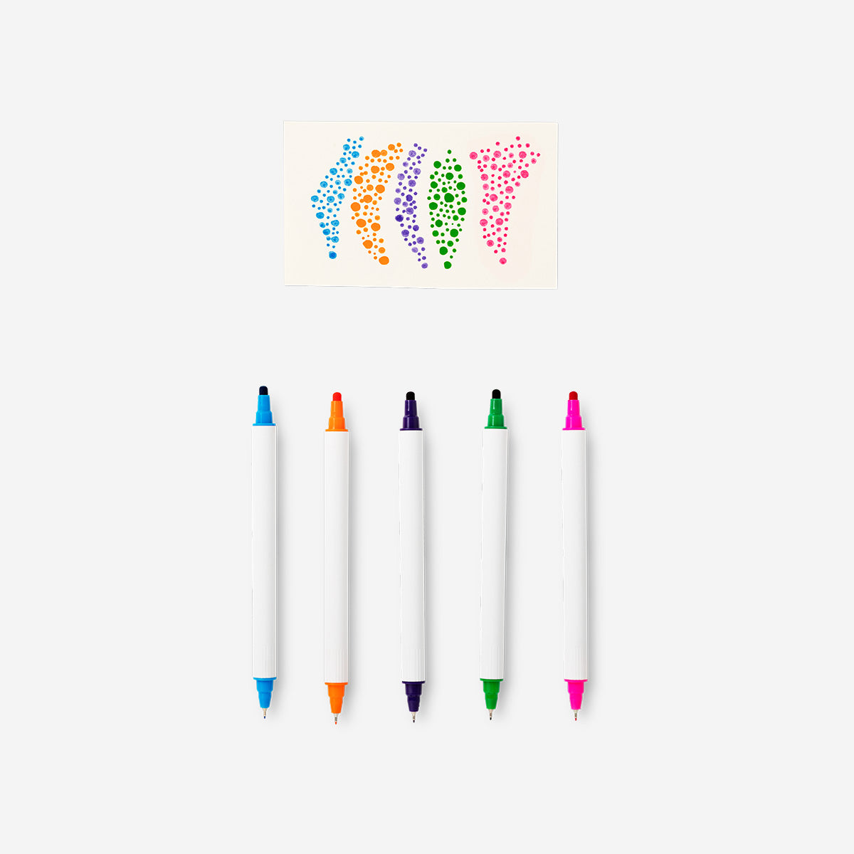 DOT MARKERS AND FINELINERS IN BOX 12 PCS