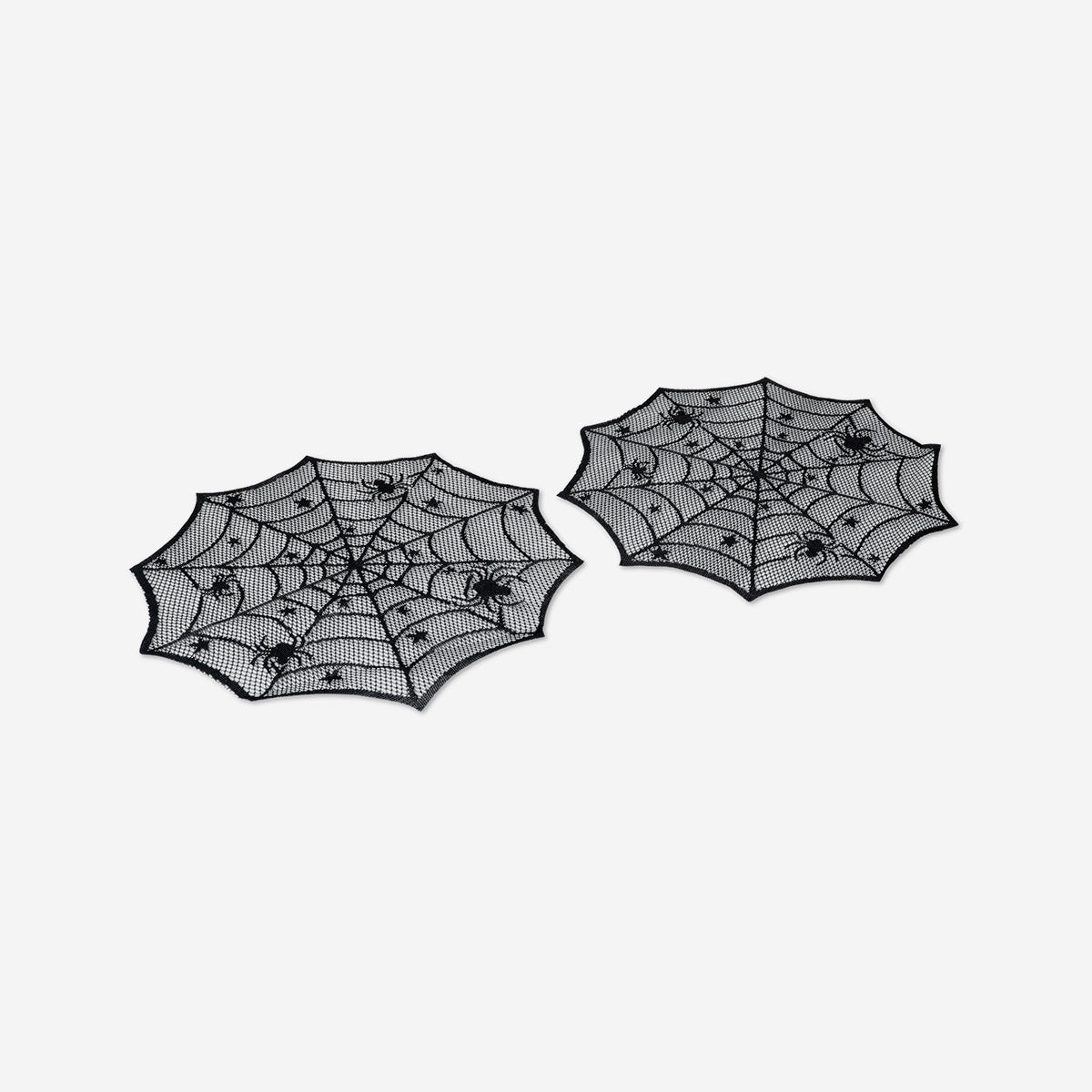 PLACE MATS ROUND HALLOWEEN 30X30CM 4PCS