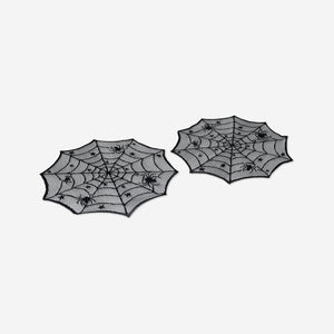 PLACE MATS ROUND HALLOWEEN 30X30CM 4PCS