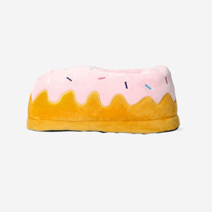Pembe Şekerleme Detaylı Peluş Terlik 40/41