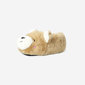 Kahverengi Ayıcık Şeklinde Peluş Terlik 38/39