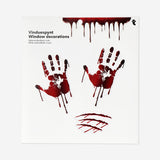 WINDOW VINYL STICKERS BLOOD STAINS 6 PCS