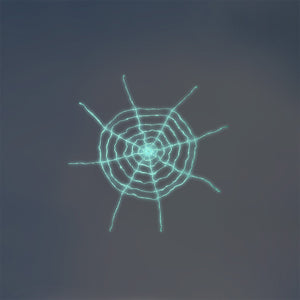 SPIDER WEB GIANT GLOW IN THE DARK