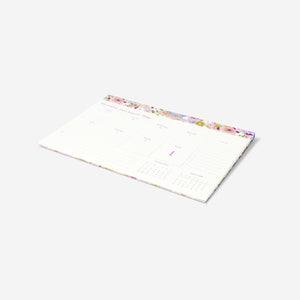 Çiçekli 2026 Masaüstü Planlayıcı Defter