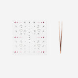 NAIL STONE STICKERS MINI SELF-ADHESIVE W APPLICATOR