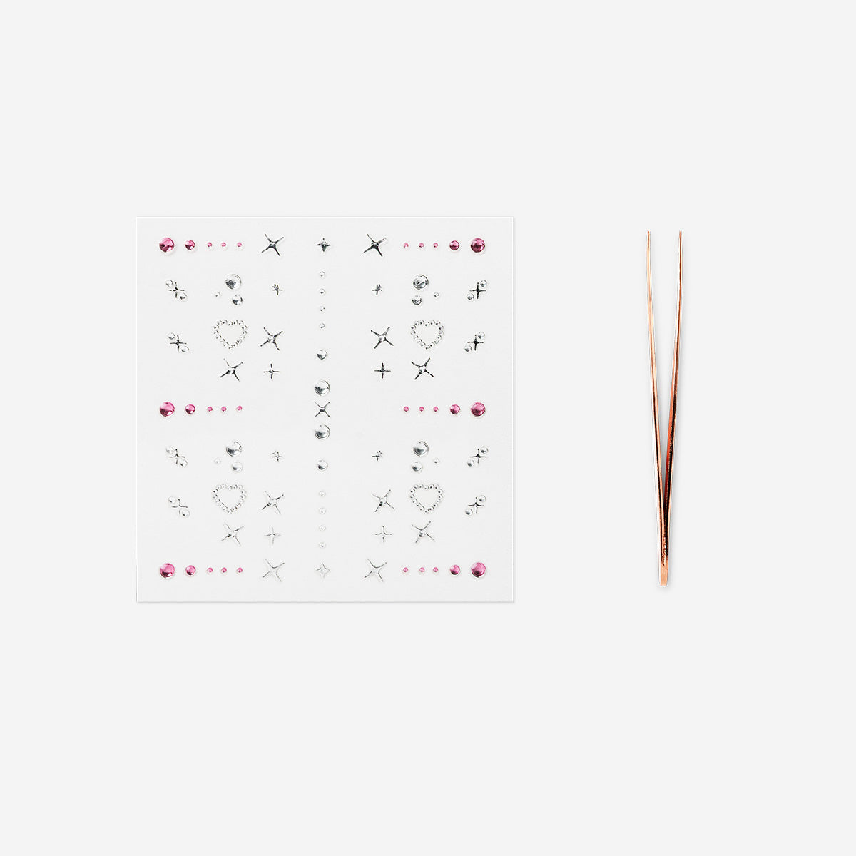 NAIL STONE STICKERS MINI SELF-ADHESIVE W APPLICATOR
