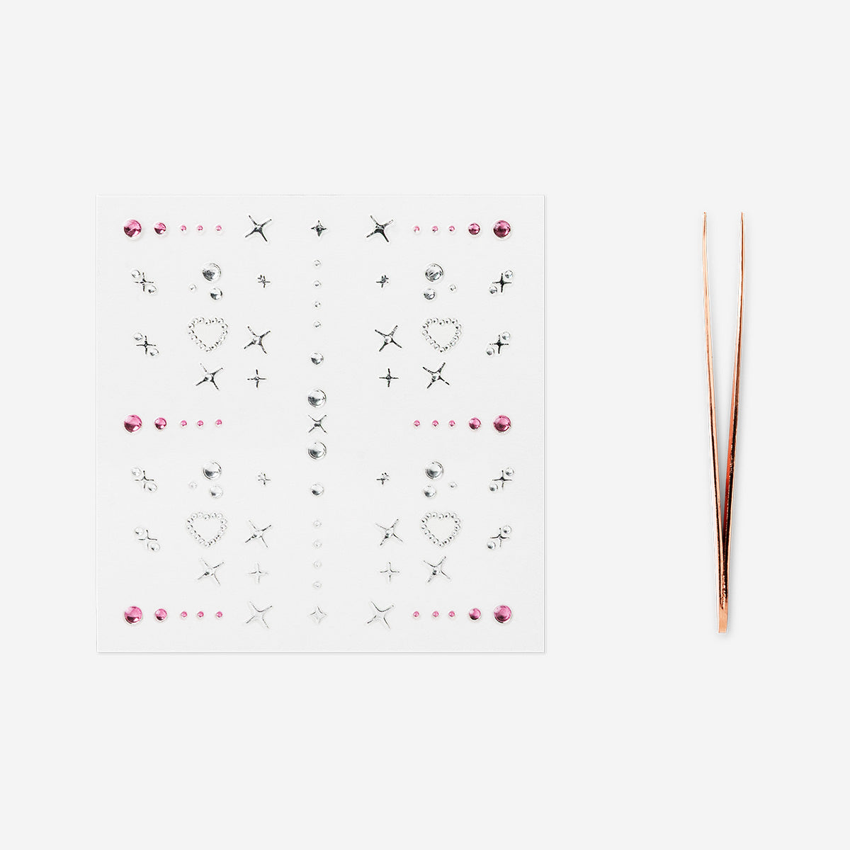 NAIL STONE STICKERS MINI SELF-ADHESIVE W APPLICATOR