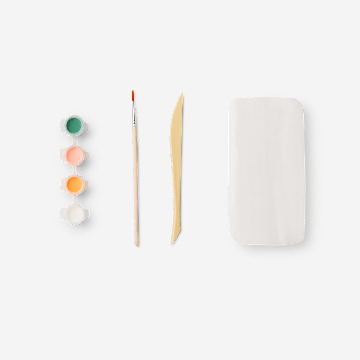 AIR DRY CLAY CANDLE HOLDER SET