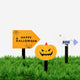 SCAVENGER HUNT WOODEN SIGNS 3 PCS