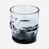 Kafatası Şeklinde Siyah Cam Bardak 280 ml