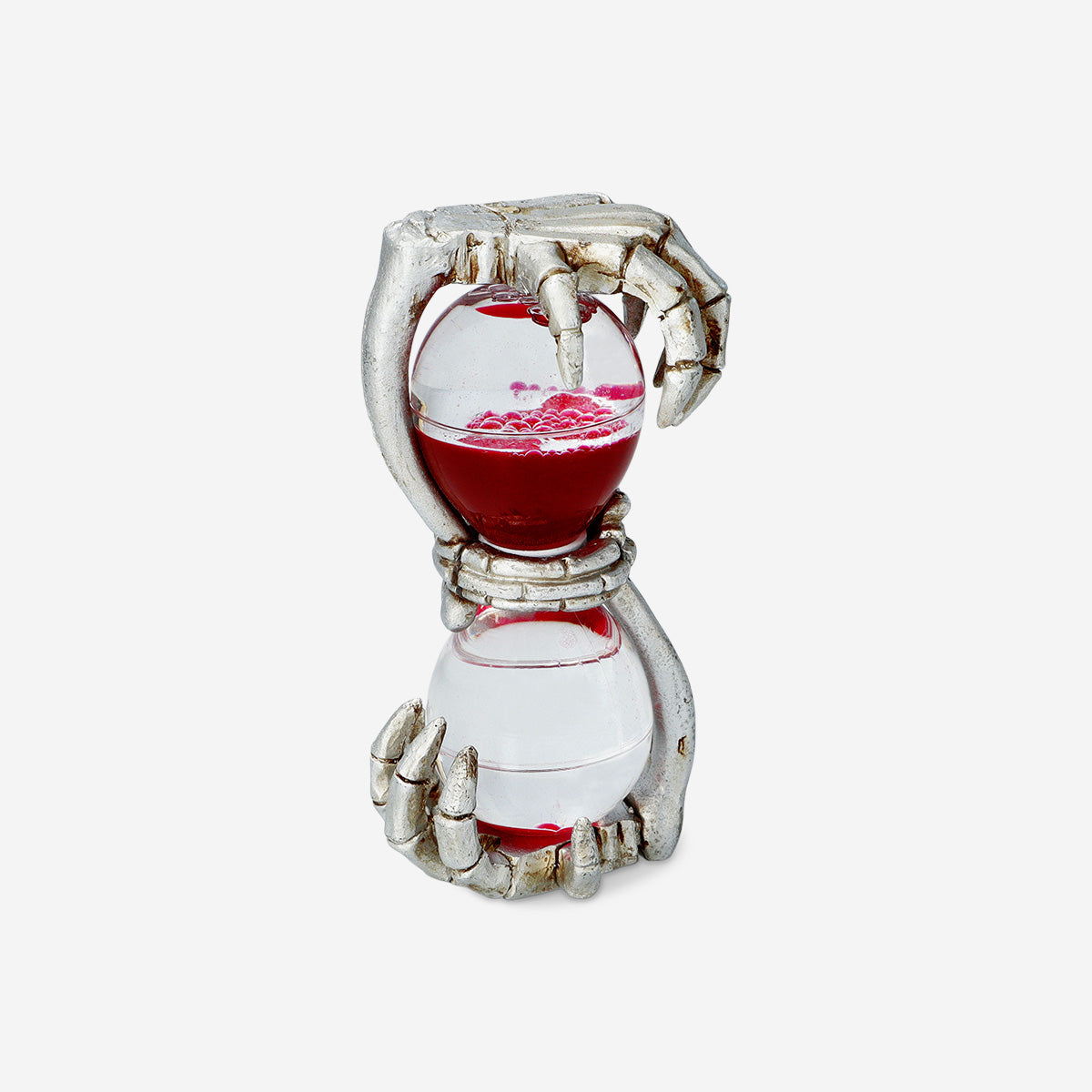 SENSE AND HOUR GLASS SKELETON HANDS