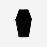 JEWELRY CASE MINI COFFIN VELOUR BLACK