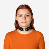 Gotik Temalı Kalpli Choker