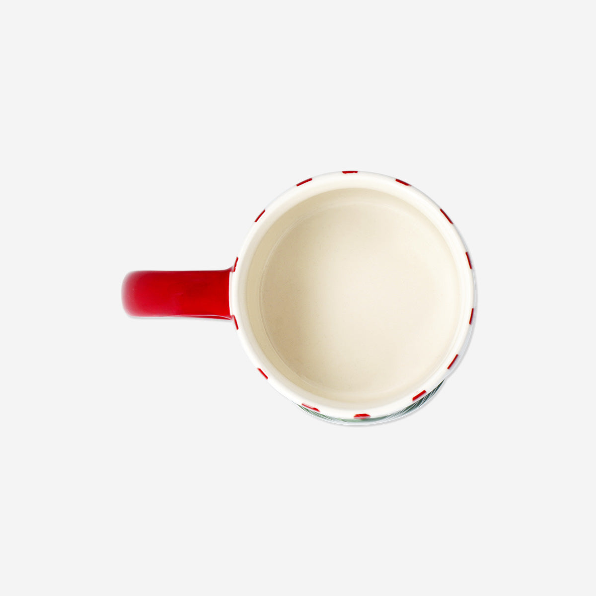 Çam Ağacı Desenli Seramik Kupa 400 ml