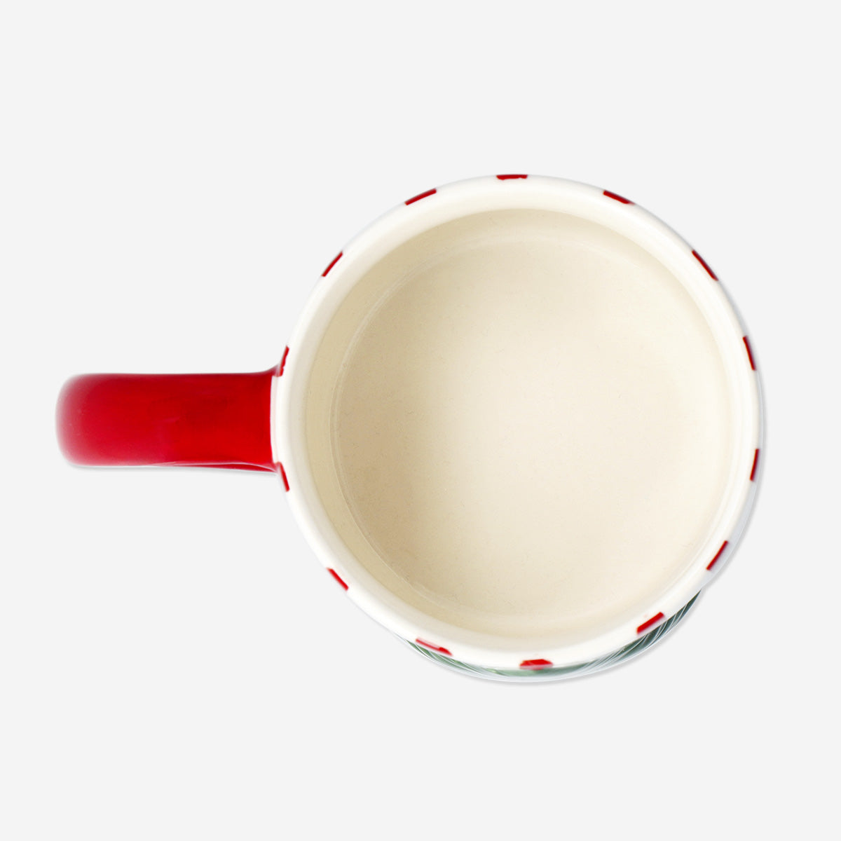 Çam Ağacı Desenli Seramik Kupa 400 ml