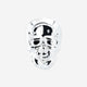 TRAY PLASTIC SKELETON SHAPE