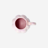 MUG WITH HANDLE IRIDESCENT PUMPKIN 330ML EMBOSSED FACE