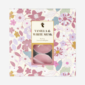 Vanilya Kokulu 18'li Tealight Mum