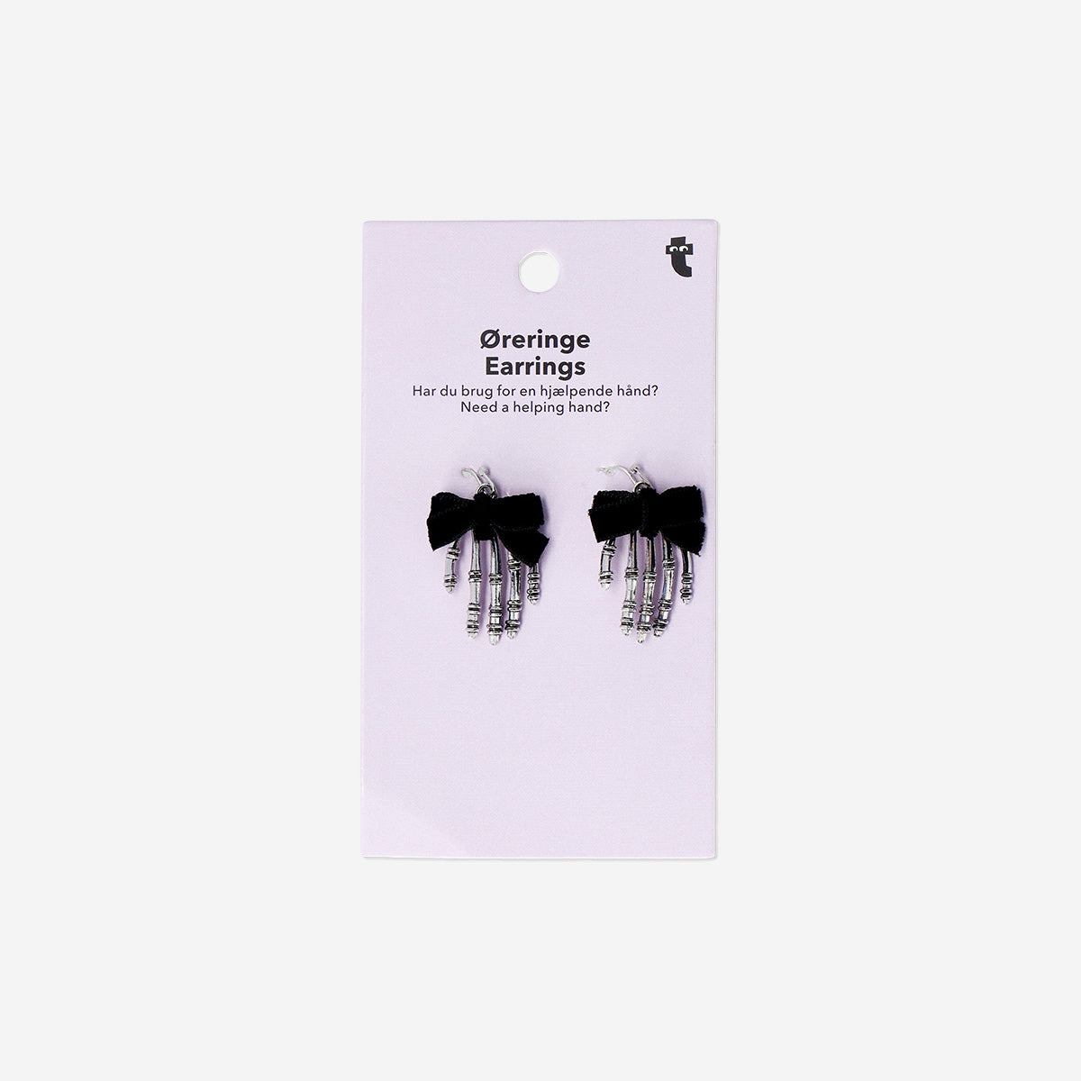 EARRINGS SKELETON HANDS