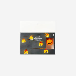 LIGHT CHAIN HALLOWEEN W PUMPKINS RECYCLED