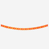GARLAND PAPER HAPPY PUMPKIN FACES 3M