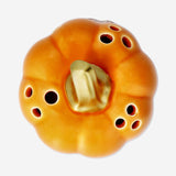 LED LIGHT CERAMIC PUMPKIN