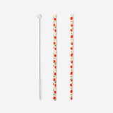 STRAWS HALLOWEEN PUMPKIN PRINT 8PCS