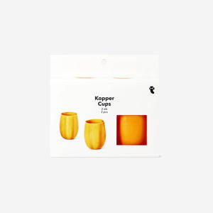 CUPS PLASTIC PUMPKIN SHAPED 2PCS